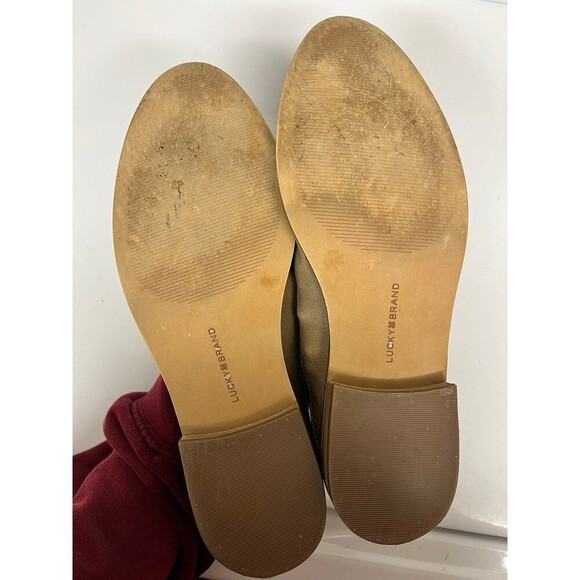 Lucky Brand Ellanzo Slip-On Leather Flats - Picture 6 of 8